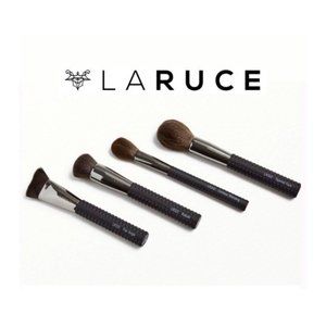 LARUCE BEAUTY 4 Piece Face Brush Set, FULL SIZE
